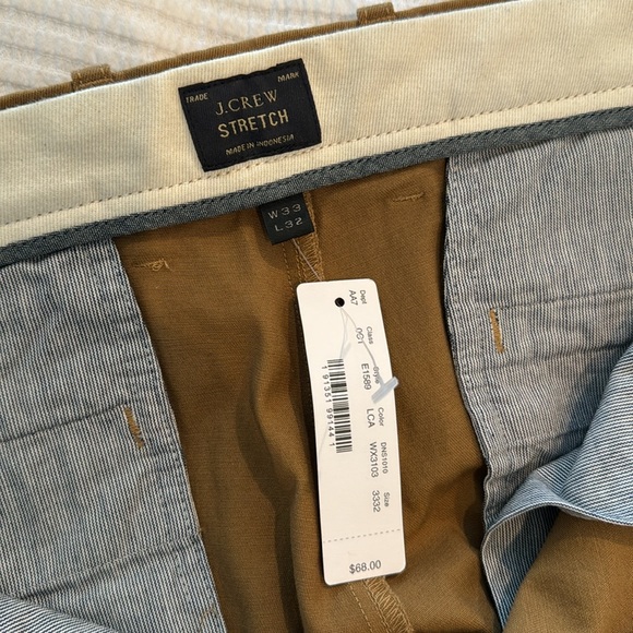 NWT J.Crew 484 stretch trousers. 33/32 33 waist 32 length - Picture 3 of 5